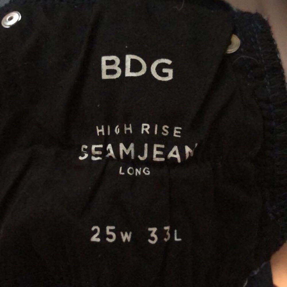 Size 25 BDG medium-dark wash skinny jeans